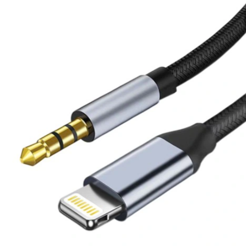 Adapter AUDIO LIGHTNING do MINI-JACK